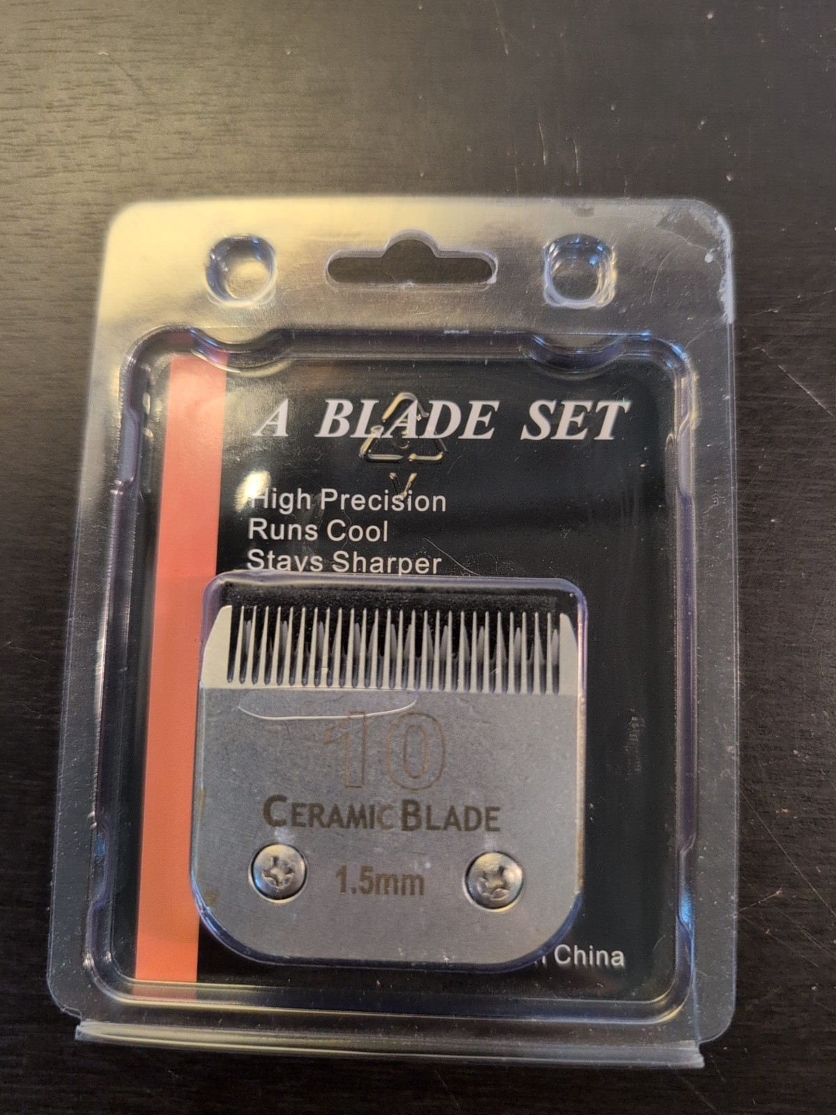 #10 CERAMIC BLADE 1.5mm Steel Pet Grooming Blade*Fit WAHL,OSTER,MOSER & more