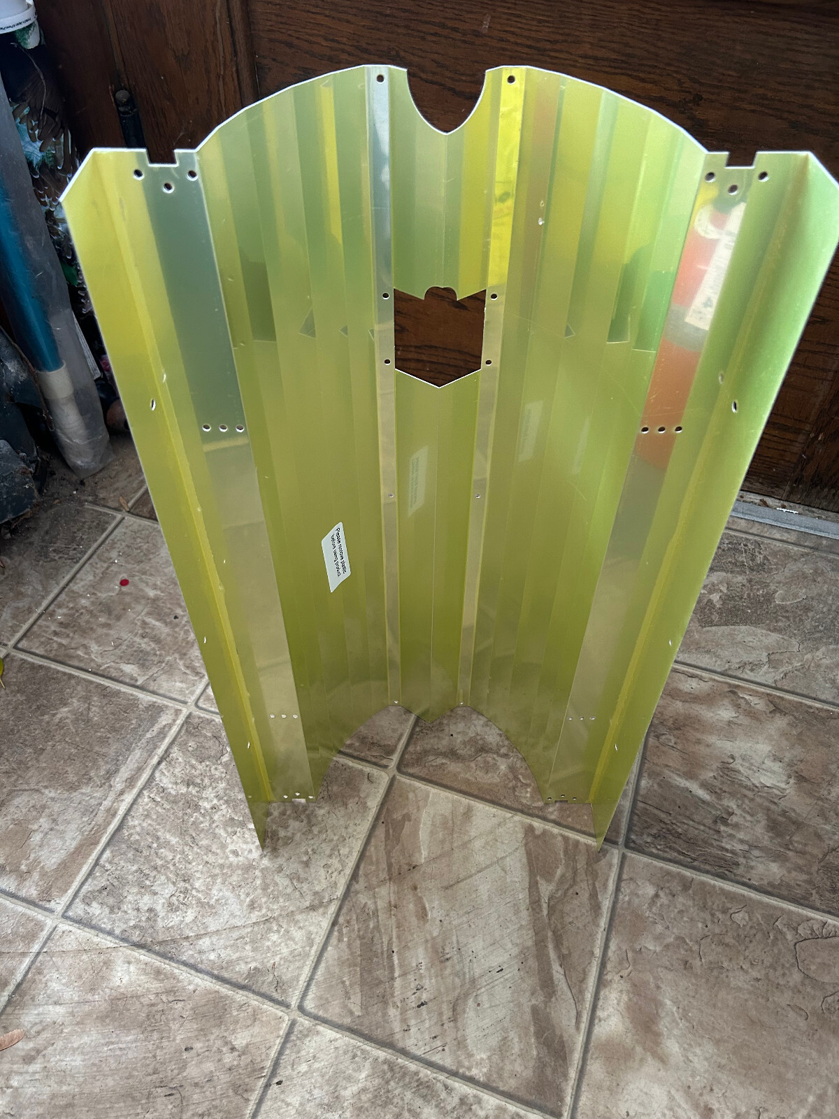 Pfo Parallel Metal Halide Reflector 24″x13″ Has Slots for Vho/T5/PC Bulbs