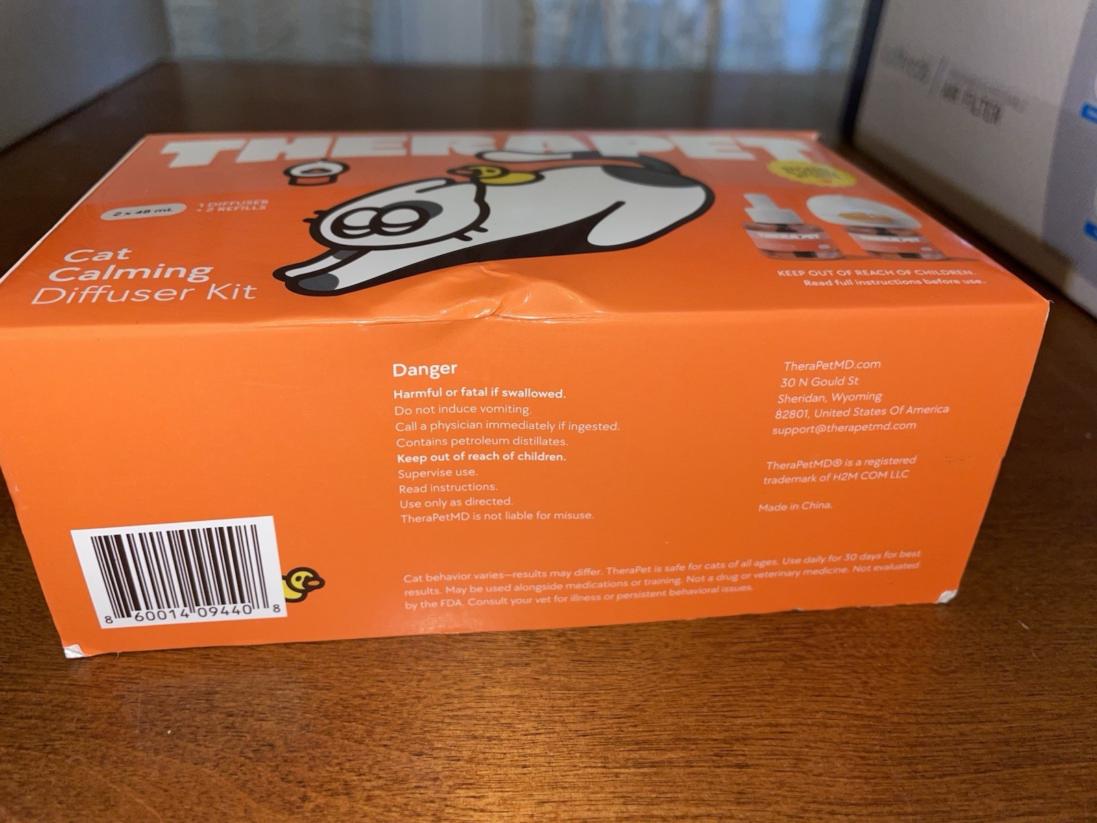 TheraPet Cat Calming Diffuser Kit for Cats New