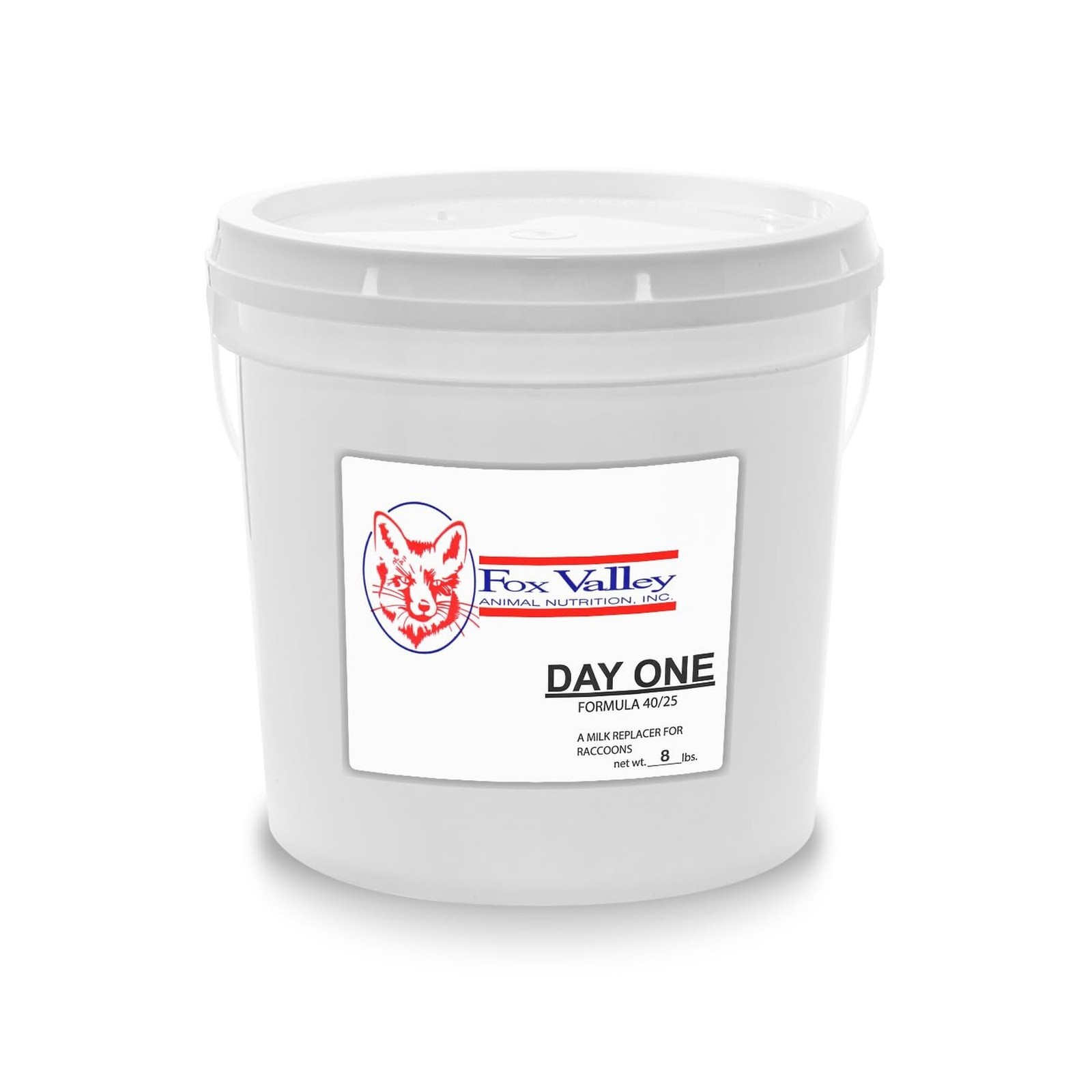 Fox valley Day-One Formula 40/25 for Raccoons (8 Pounds) 1 Pound (Pack of 1)