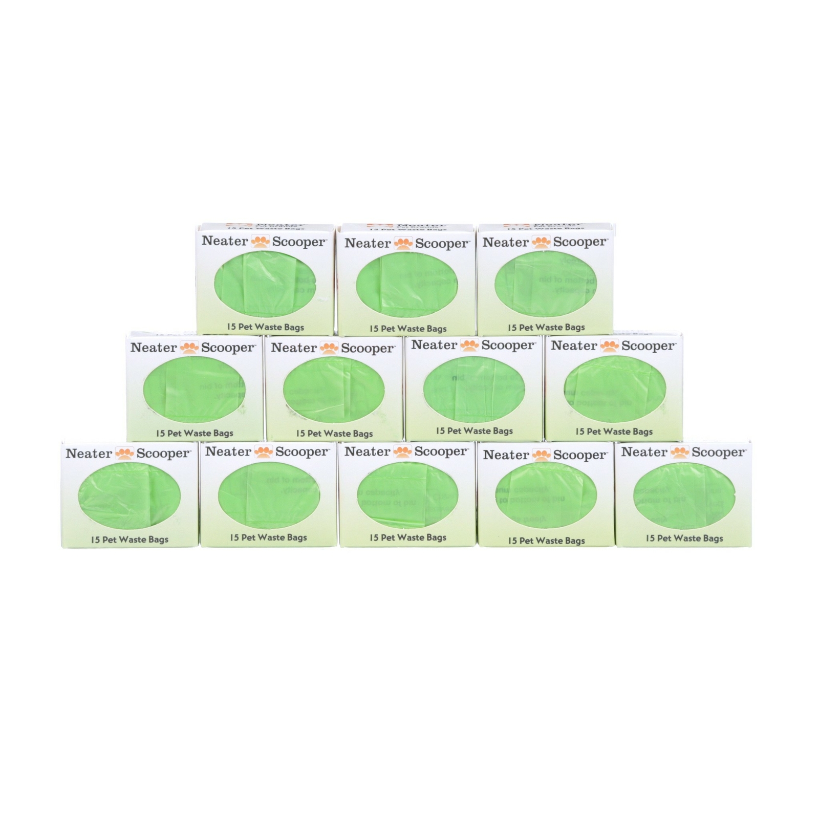 Neater Scooper Refill Bags | 180 Count Bulk Pack | Cat Litter Waste Bag