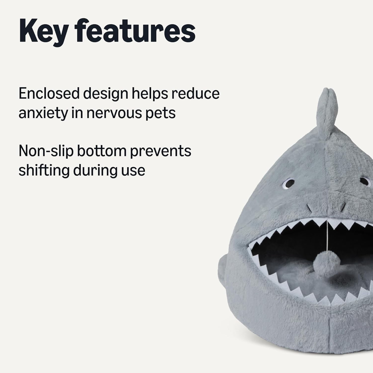 Shark Shape Cat House for Indoor Cats