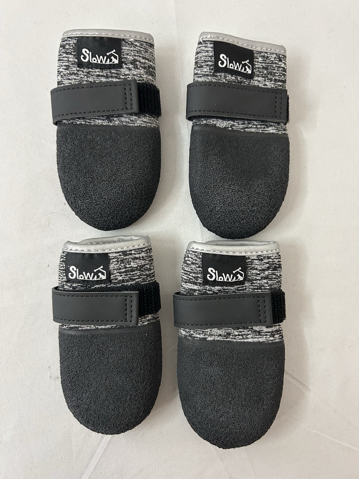 SlowTon Dog Shoes Large Size 6, Paw Width 2.41-2.56 inches, Weight 52-70 pounds