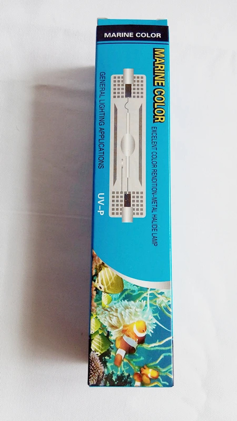 „MARINE COLOR“ HQI 150W 6500K 10000K 14000K 20000K METAL HALIDE BULB Double End