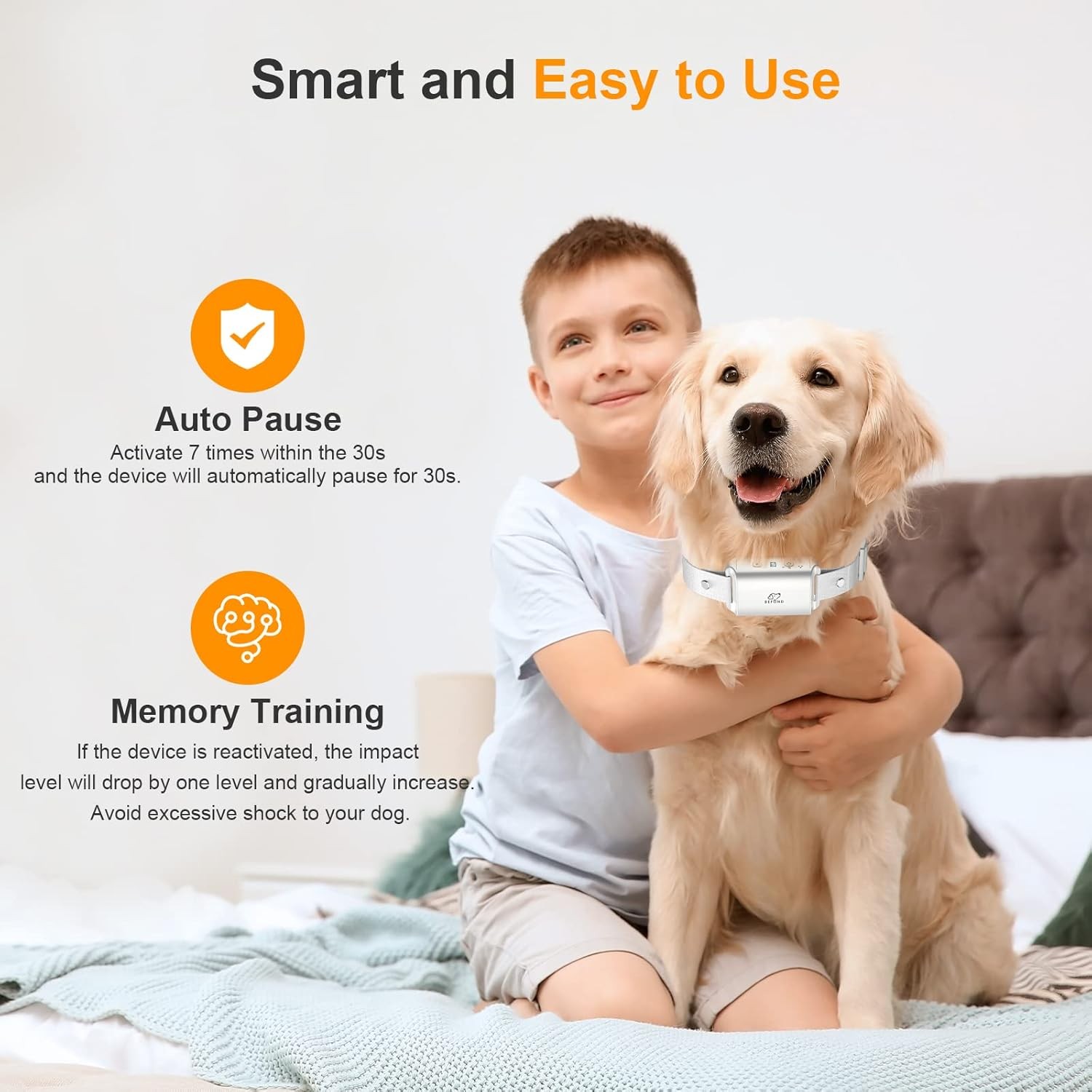 Automatic Anti Bark Barking Dog Shock Control COLLAR Device Small Medium Large