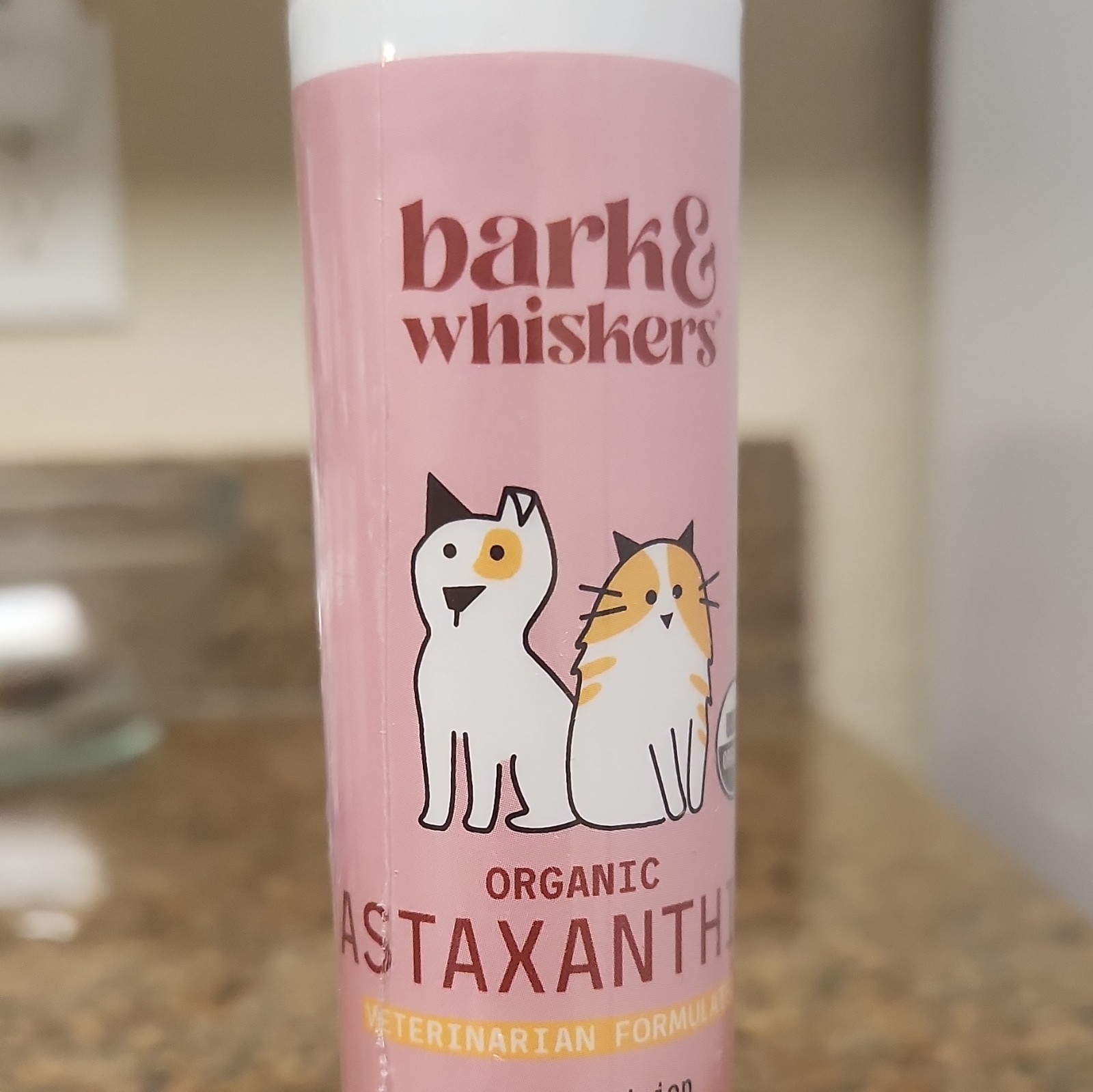 bark&whiskers Organic Astaxanthin Vet Formula Powder Dog Well-Being 07/2026