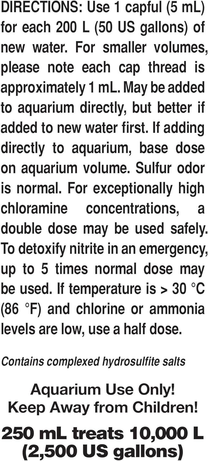 SEACHEM PRIME DECHLORINATOR AMMONIA NITRATE REMOVER AQUARIUM WATER FISH TANK