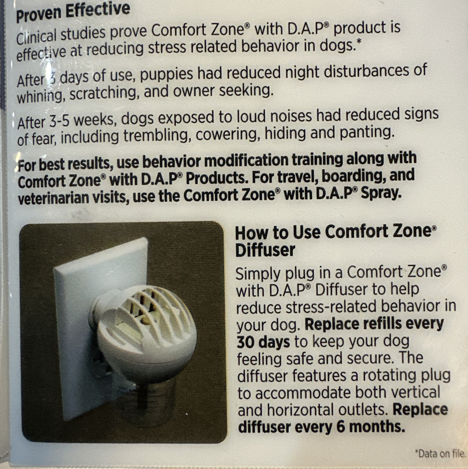 Comfort Zone ADAPTIL Standard Packaging REFILL For Mimics Dog Calming