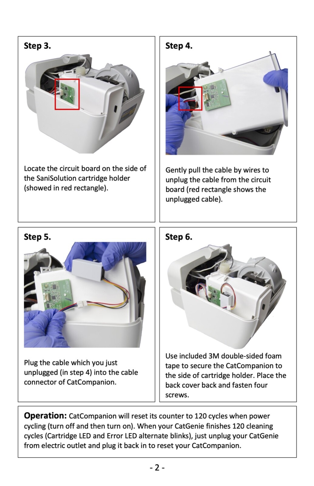 CatGenie 120 SaniSolution Cartridge Refill Kit – CatCompanion