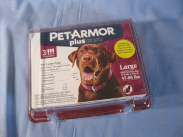PetArmor Plus for Dogs New/In Package Large Dogs 45-88 lbs. 3 Month Supply