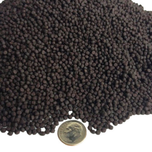 FLOATING California Blackworm Pellets w/Color Enhancers, Vitamins. Apx 3 mm