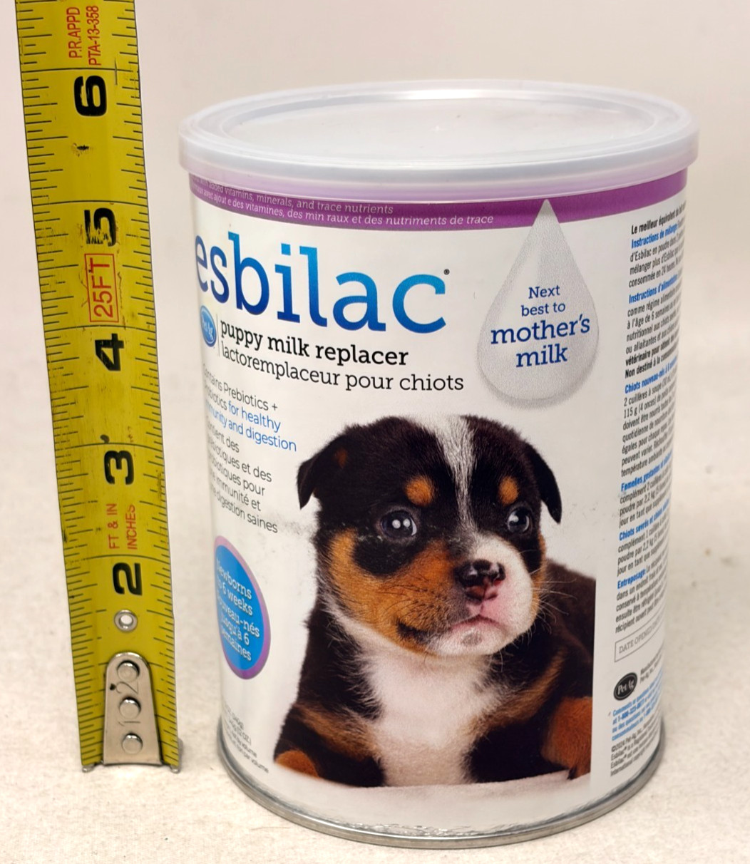 PetAg Esbilac Puppy Milk Replacer Powder 12 oz Prebiotics Best By 11/2026