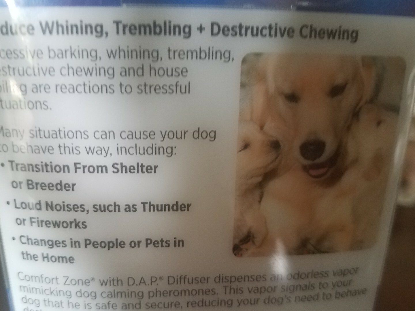 Comfort Zone ADAPTIL Standard Packaging REFILL For Mimics Dog Calming