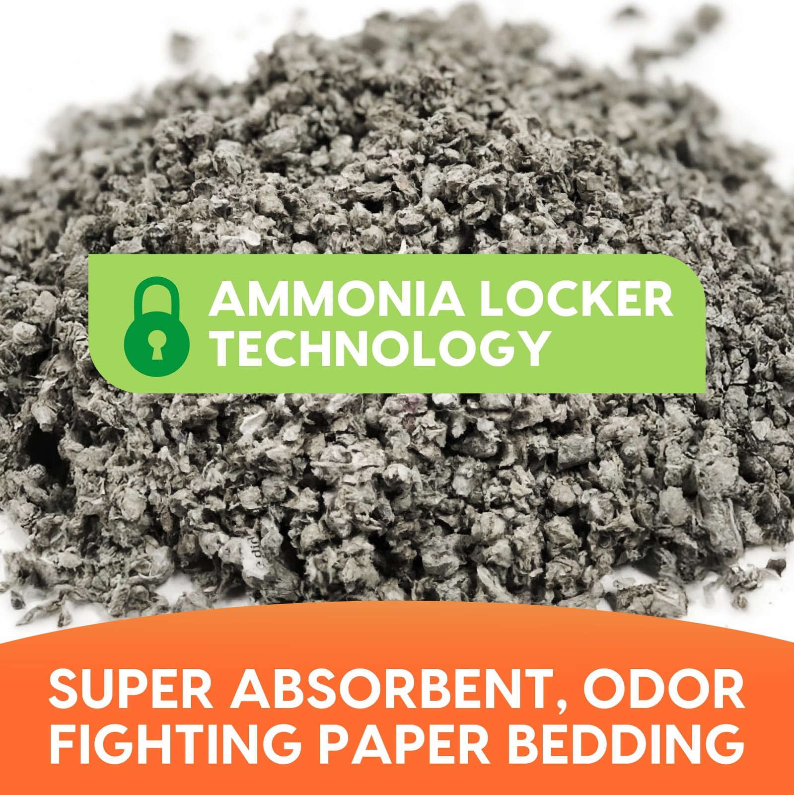 Recycled Paper Bedding Small Animal 40 Liters Cage Absorbent Material Supply