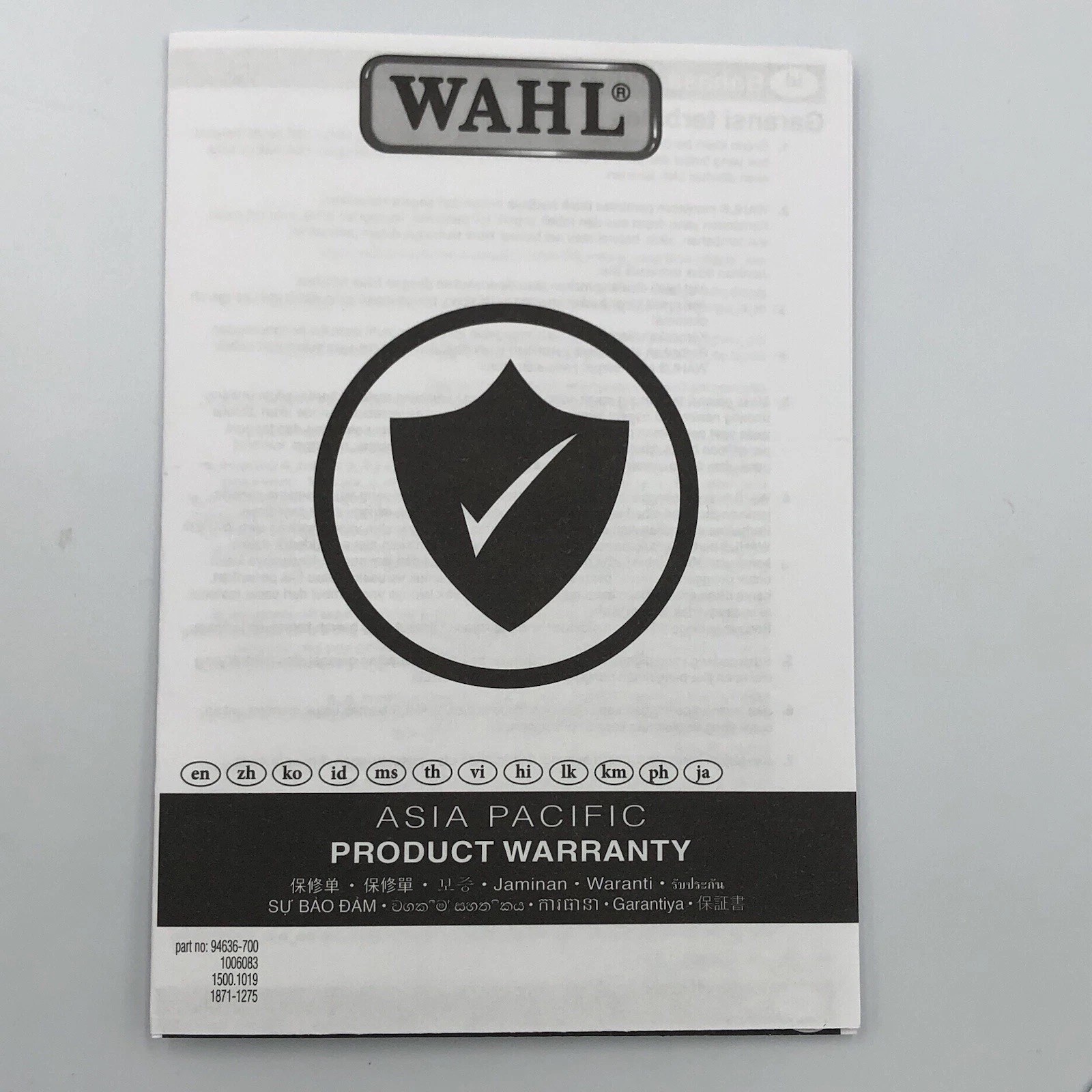 Wahl Pro Animal KM Velocity Corded Clippers w/ New #10 1.5mm Prime Series Blade