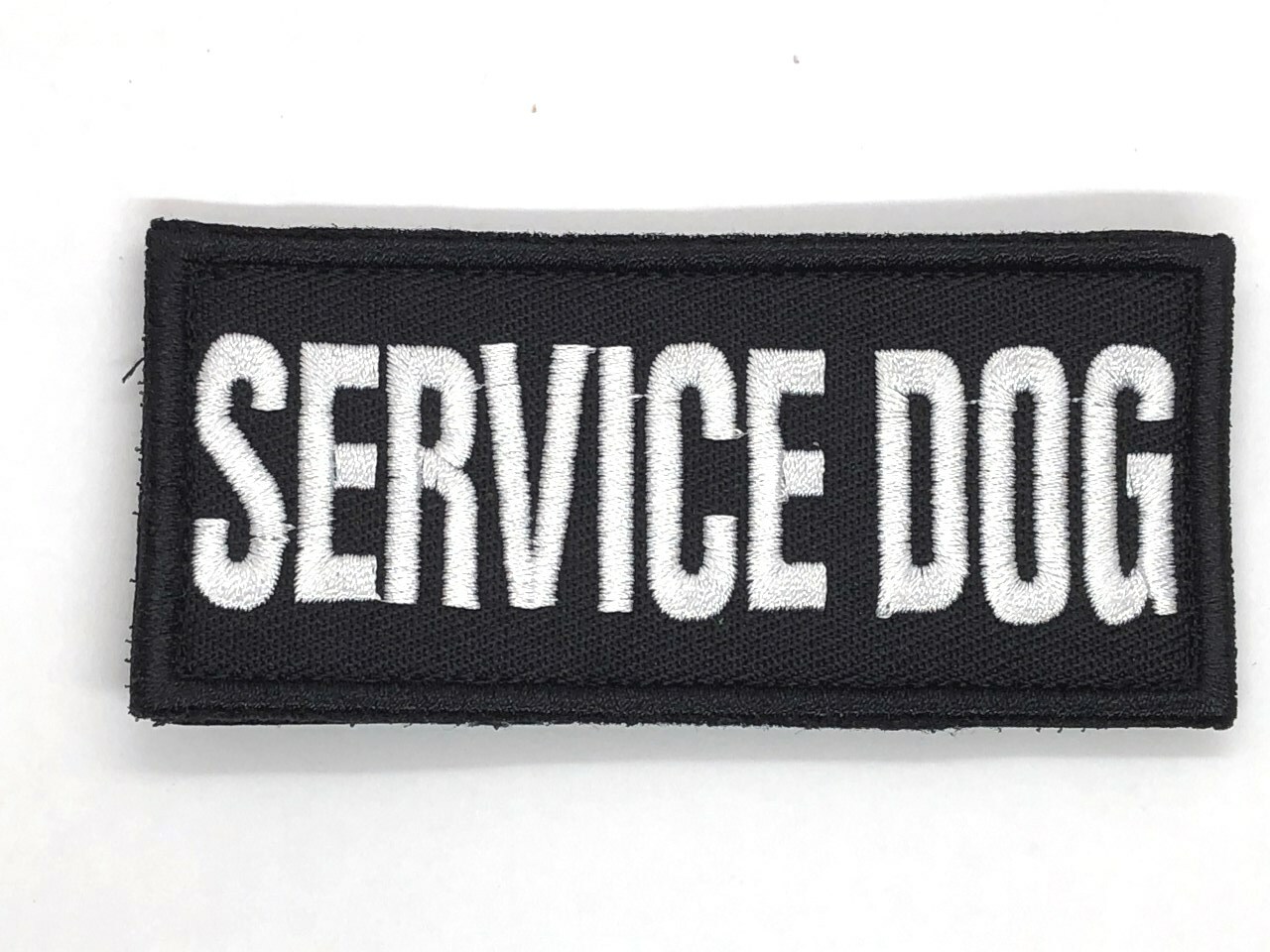 Service Dog Patch for Dog Service hook and loop 3.5×1.65 inches