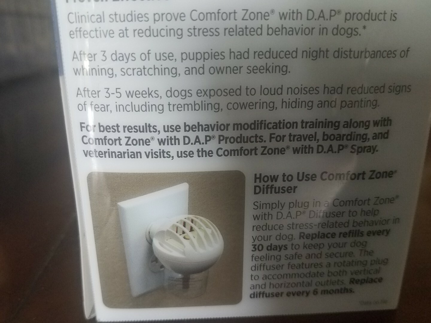 Comfort Zone ADAPTIL Standard Packaging REFILL For Mimics Dog Calming