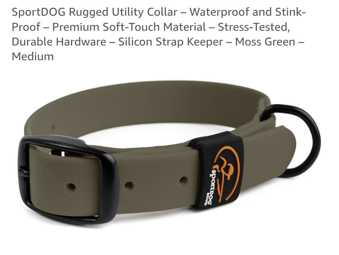 SportDOG Rugged Utility Collar – Waterproof and Stink-Proof BRAND NEW MEDIUM