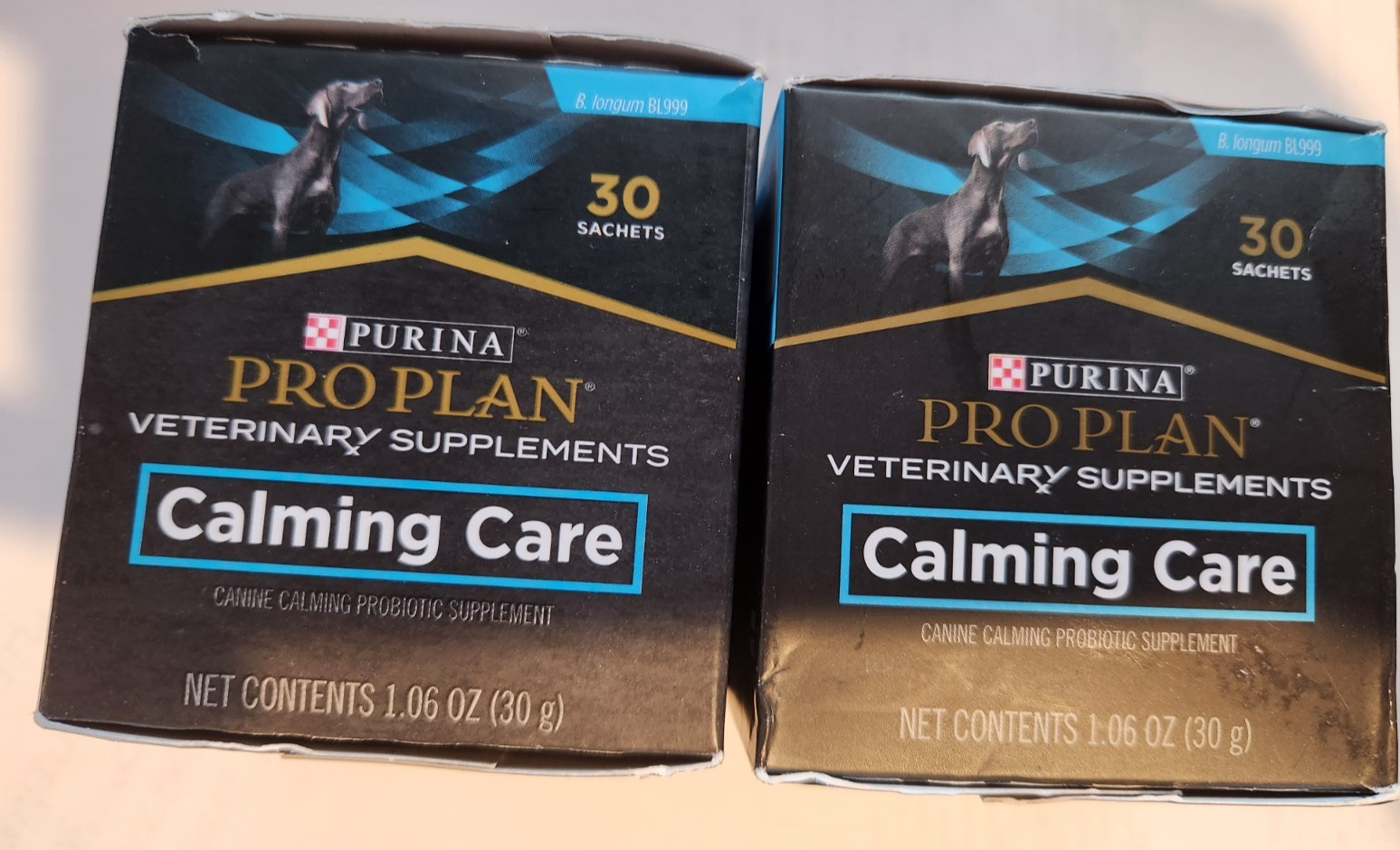 2 x Purina Pro Plan Veterinary Supplements Calming Care for Dogs, 30pk each