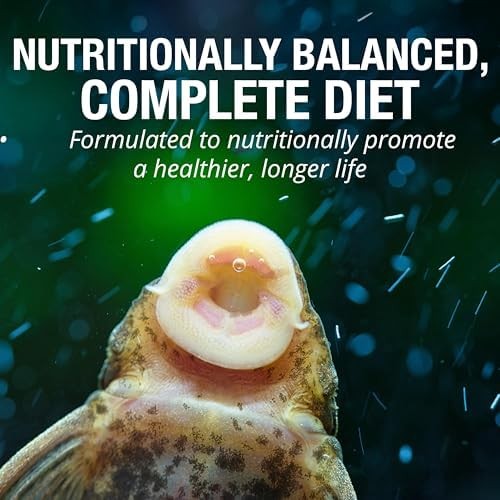 Tetra PlecoWafers for Algae-Eating Fish, 6.5 Ounces, Complete Daily Diet for Her
