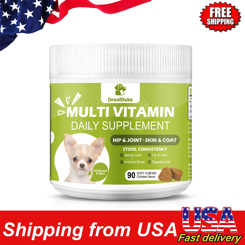 Premium Multivitamin For Dogs For Immune, Joint, Skin, Heart, & Digestive Health