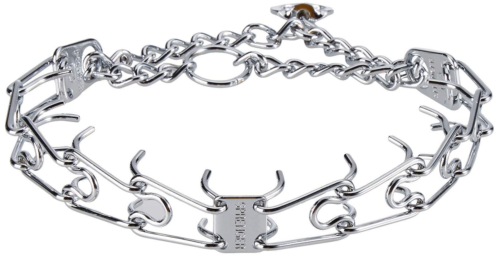 Dog Training Pinch Collar Chrome Plated Steel