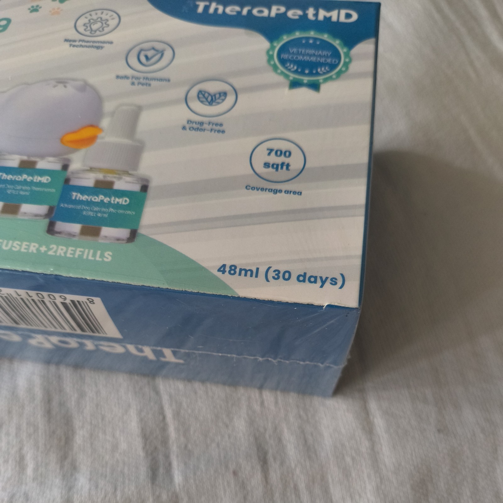 TheraPetMD Advanced Dog Calming Diffuser Kit 1 Diffuser 2 Refill 48ml 30 Days