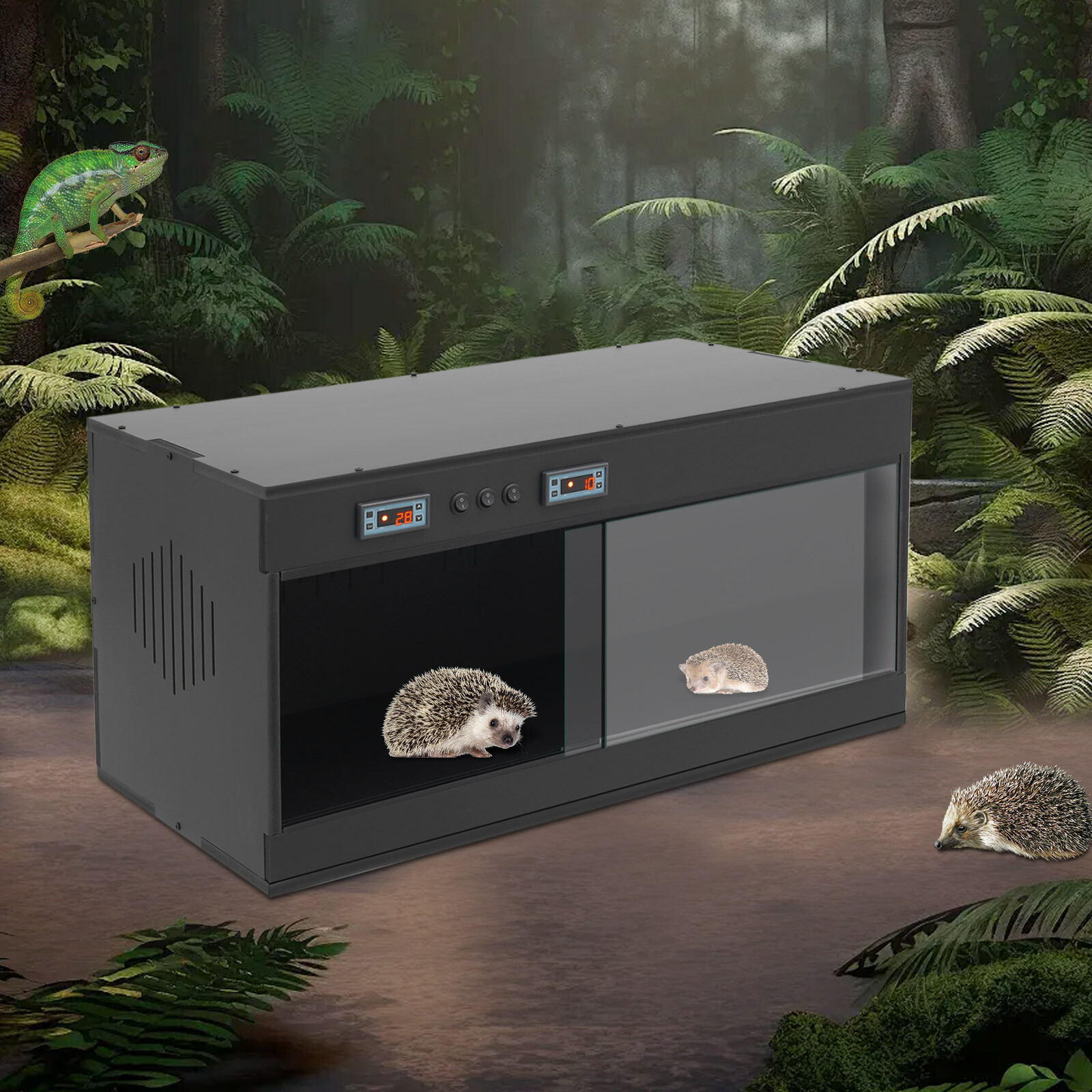 0.1m³ Volume Cage Reptile Pet Enclosure Lizard Spider Snake Geckos Breeding Box!
