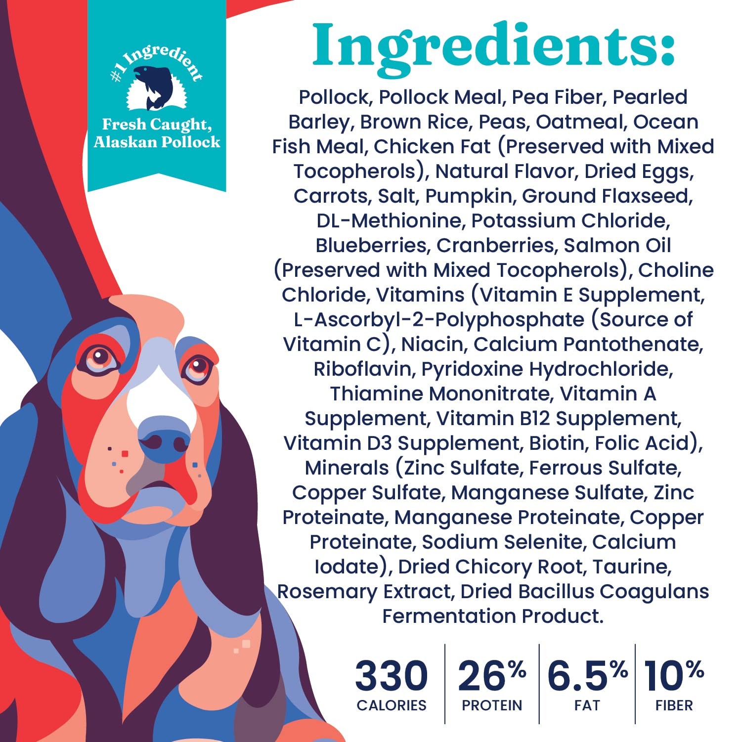 Solid Gold Healthy Weight Management Dry Dog Food for Adult & Senior 4 Pound