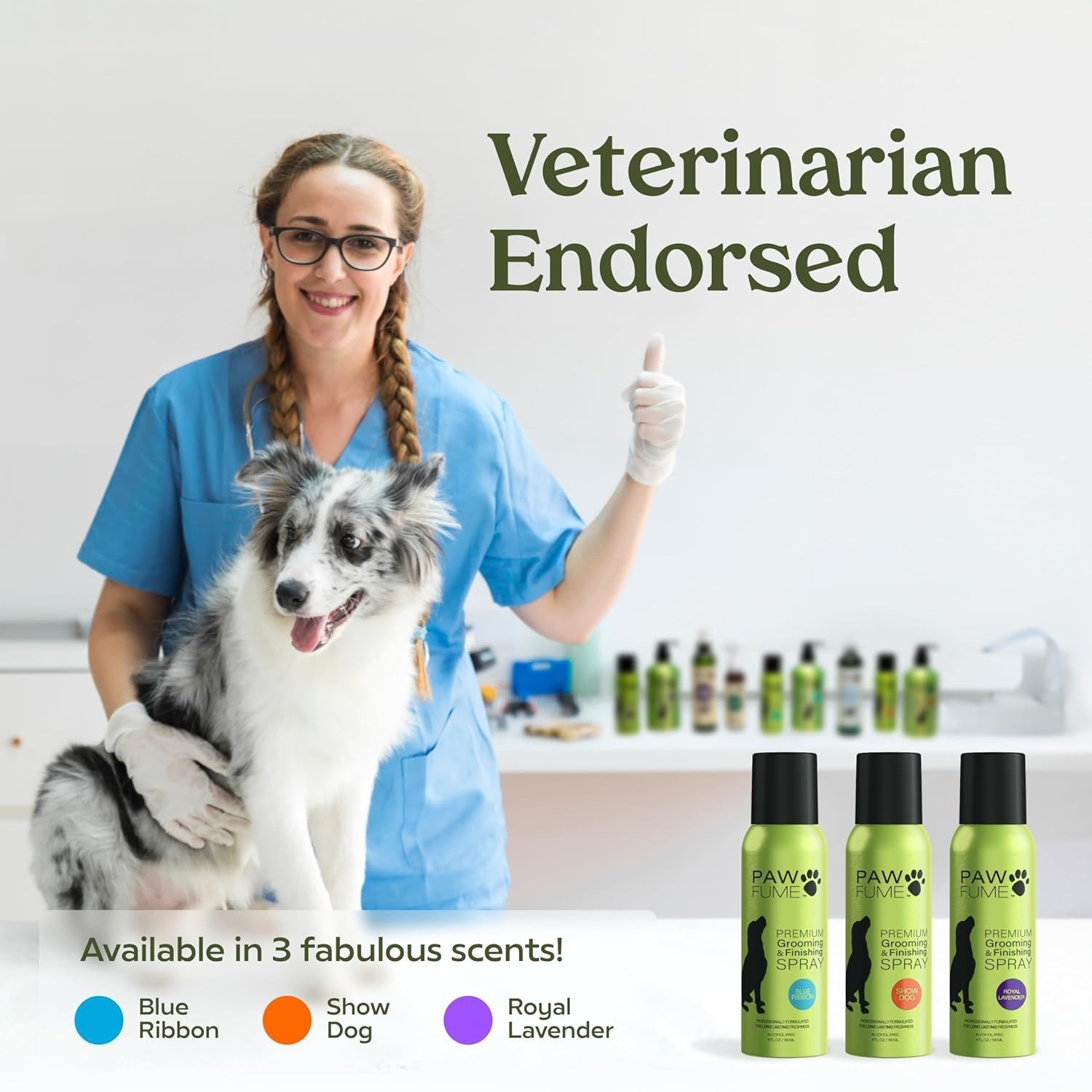 PAWFUME Dog Perfume Spray Long Lasting Scent for Grooming, Show Dog, 1-Pack – Ke
