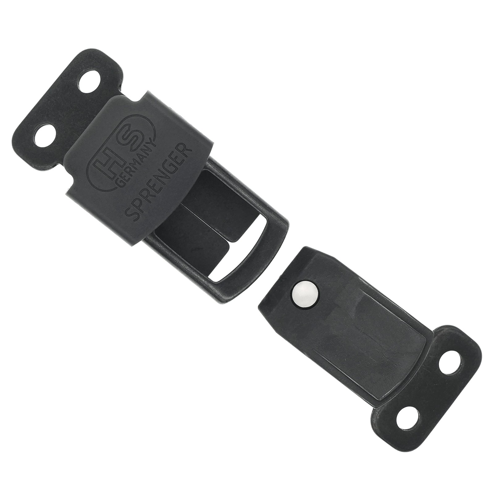 Sprenger Herm Black Stainless Steel ClicLock Buckle Quick 3.0/3.2mm,