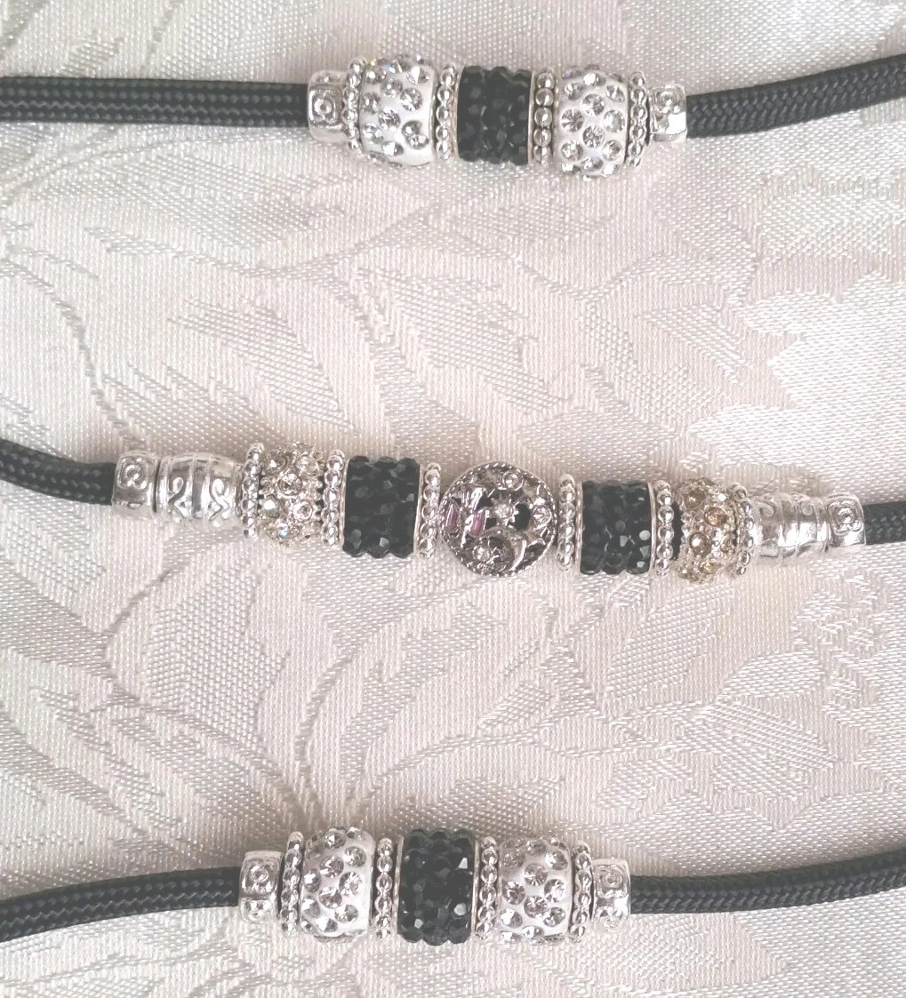 New Beaded Dog Show Lead & slip collar set,ritzy,any color/size,advise neck size