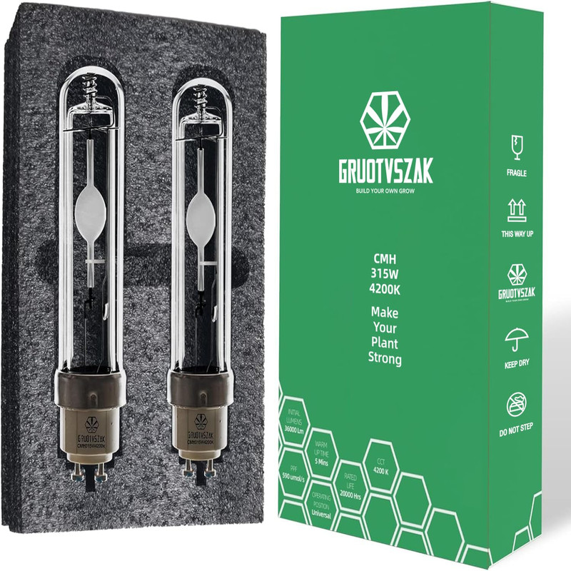 Gruotvszak Cmh 315W 3000K 625Umol / 4200K 590Umol Ceramic Metal Halide 4200K