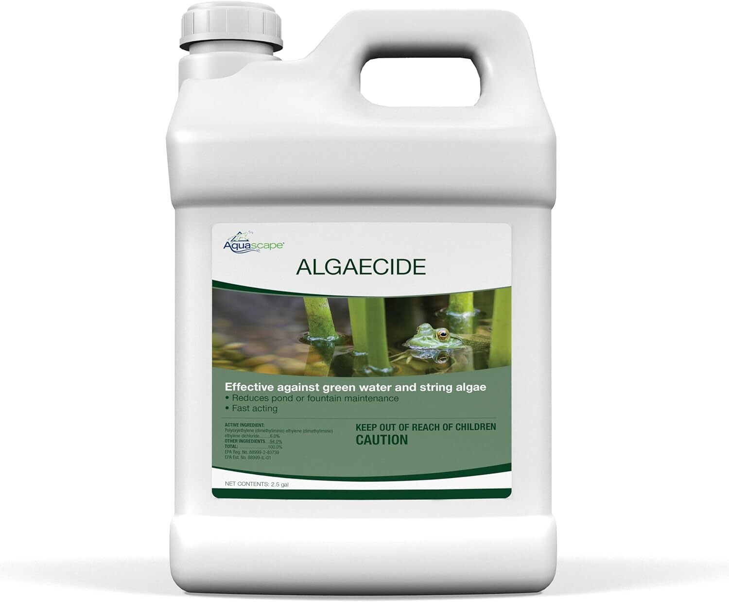 Aquascape Algaecide For Pond Waterfall & Water Features 2.5 Gallon 96053