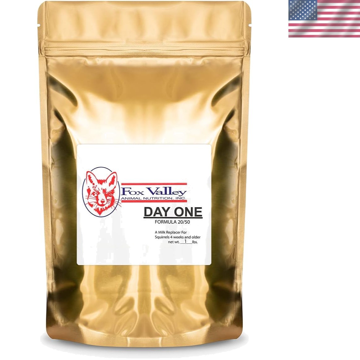 Day-One 20/50 Powdered Milk Replacer for Healthier Squirrels – 1 lb