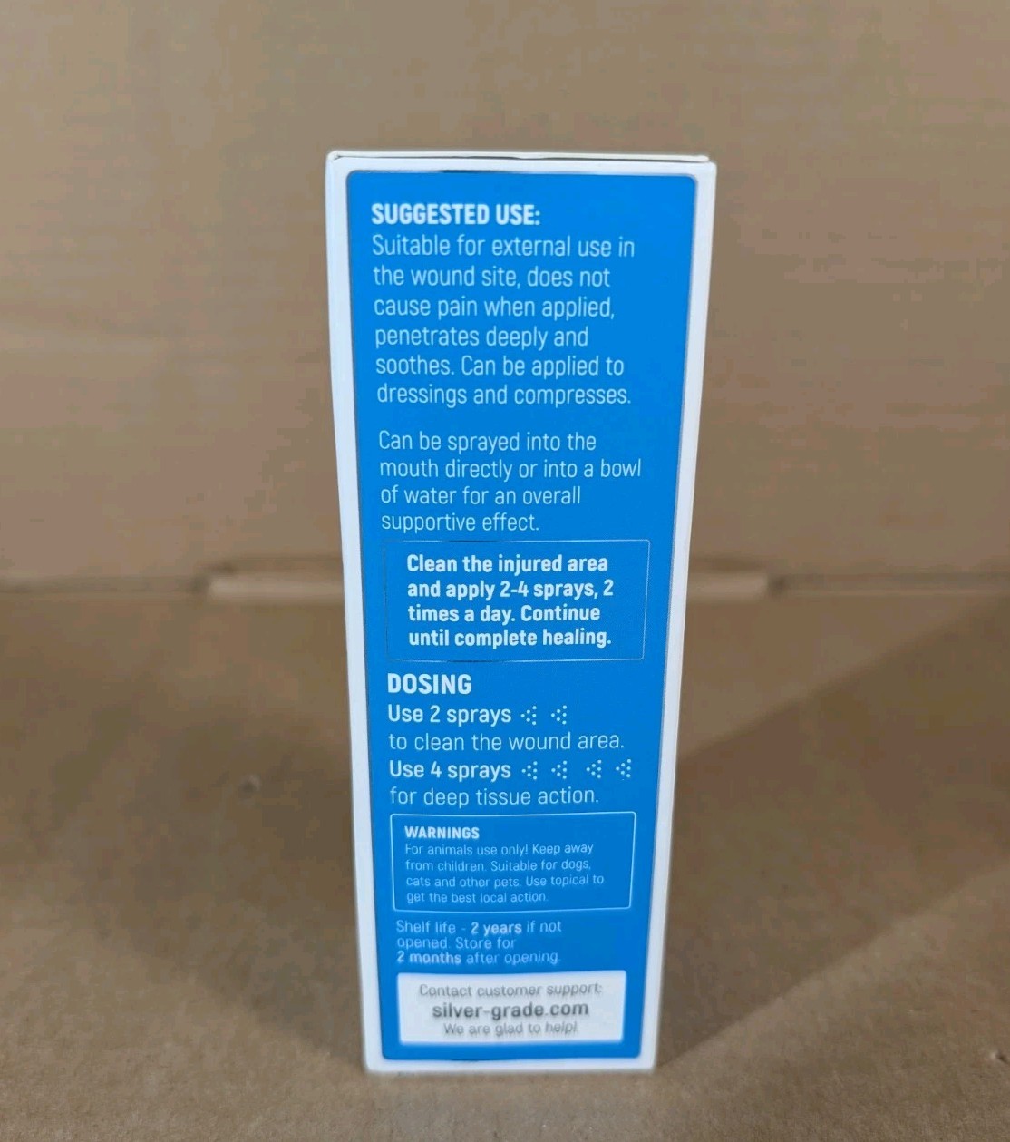 Wound Spray for Dogs & Cats – Hot Spots, Wounds – Itch, Rash & Wound Care – 4 oz