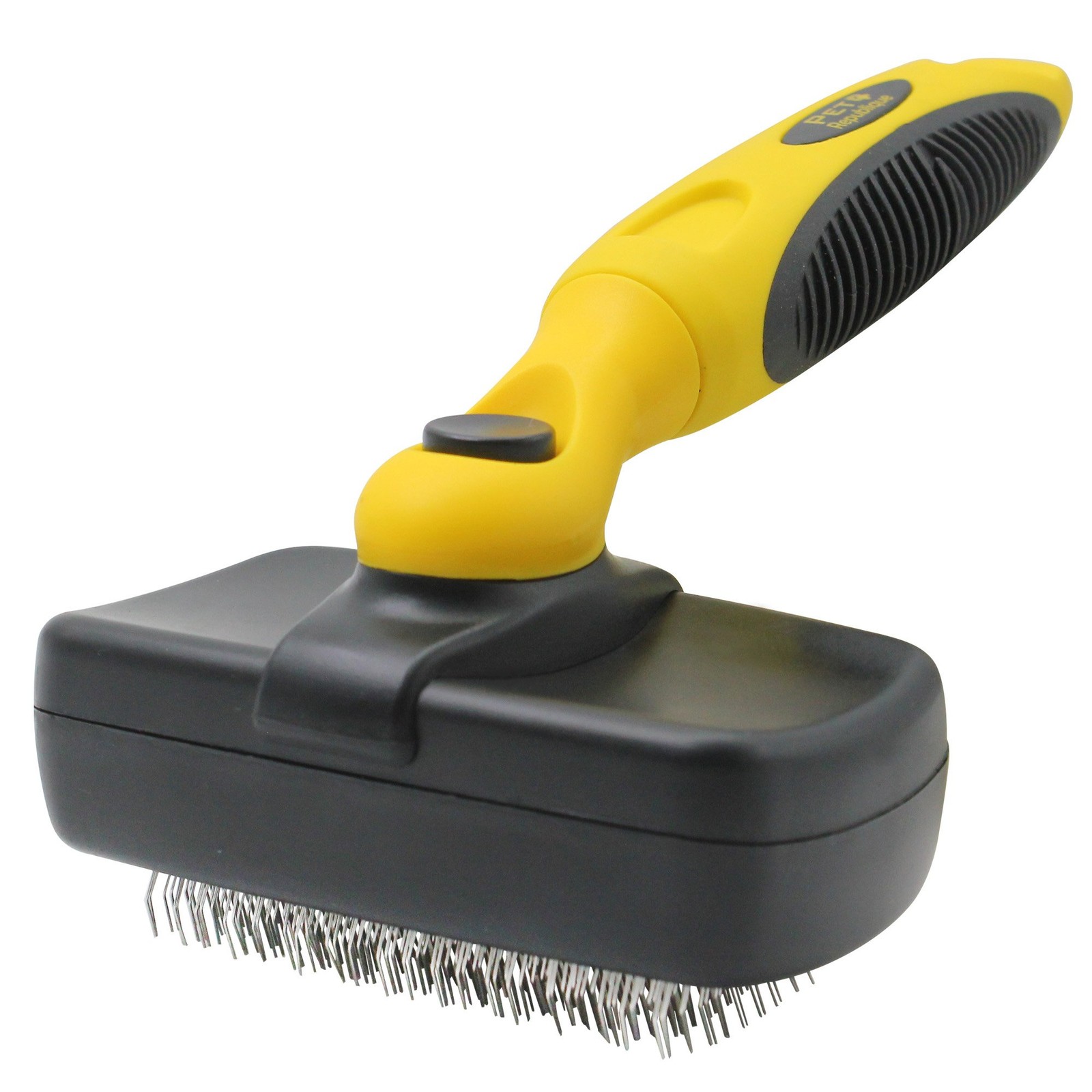 Pet Republique Retractable Slicker Brush – for Dogs, Cats, Rabbits, Any Long Hai