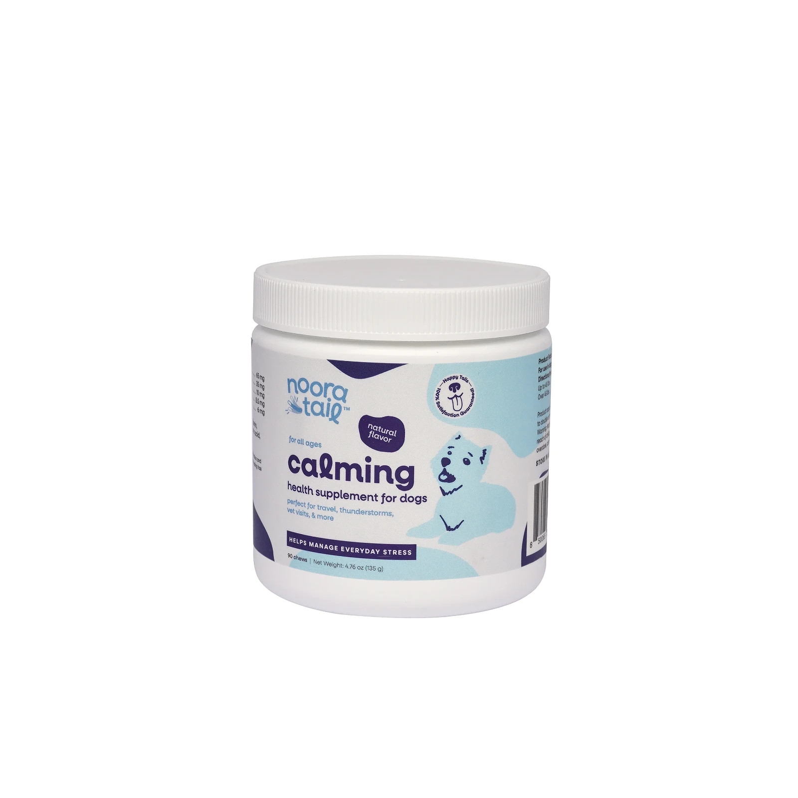 Noora Dog Calming Supplement Chews Stress Anxiety Relief for Dogs of All Sizes