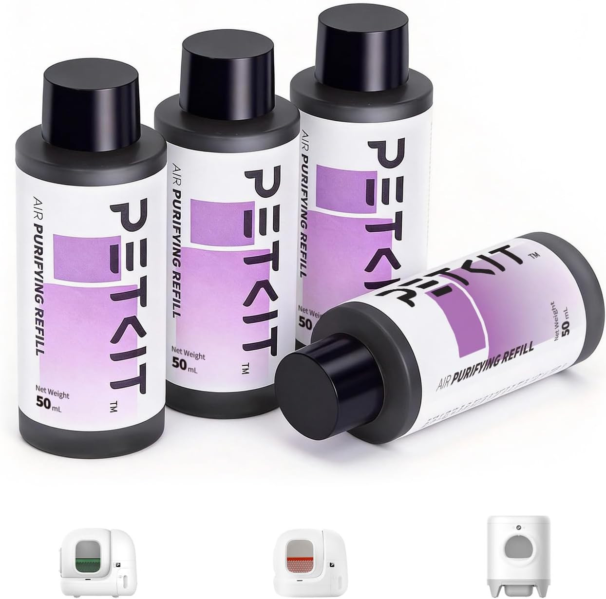 PETKIT Air Purifying Refills for Purax Puramax Self-Cleaning Cat Litter Box, 100