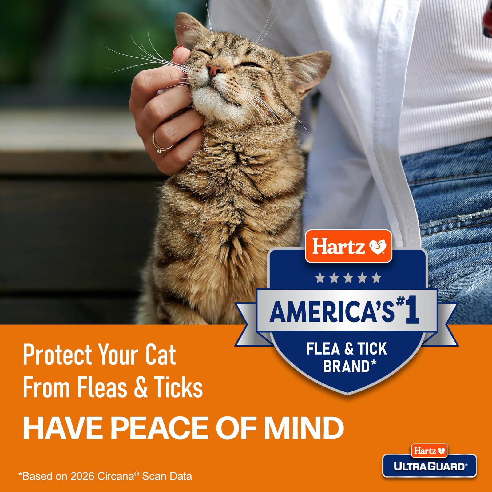 Hartz UltraGuard Flea & Tick Collar for Cats and Kittens, White