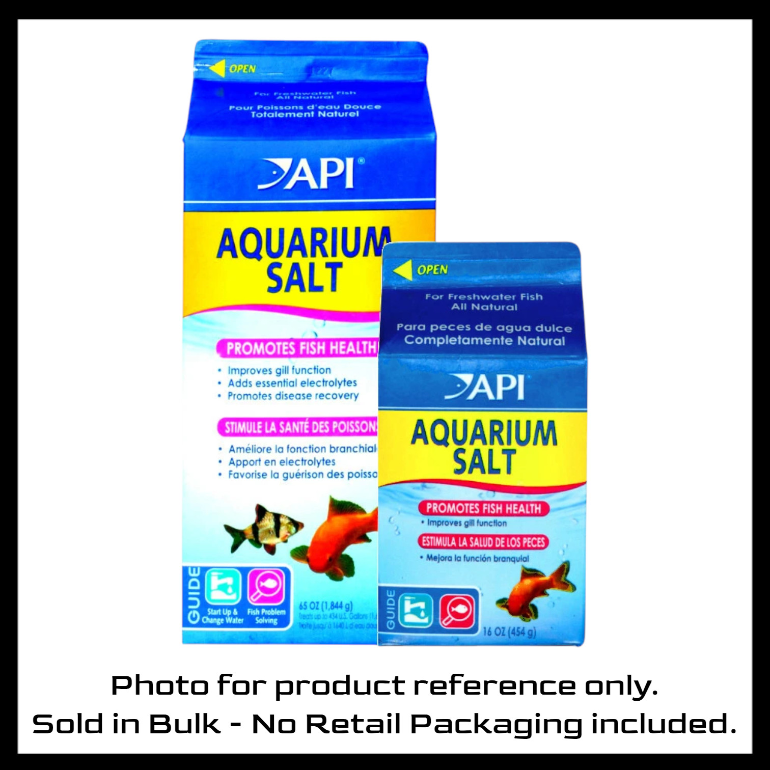 8LBS – API Pond Salt or Aquarium provide Essential Electrolytes for Fresh Water