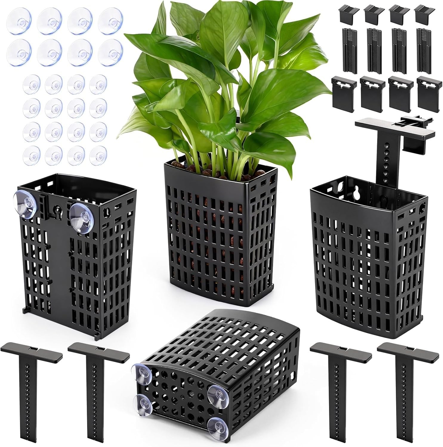2026 Latest Upgraded Aquarium Plant Holder Adjustable Height with Extendable …