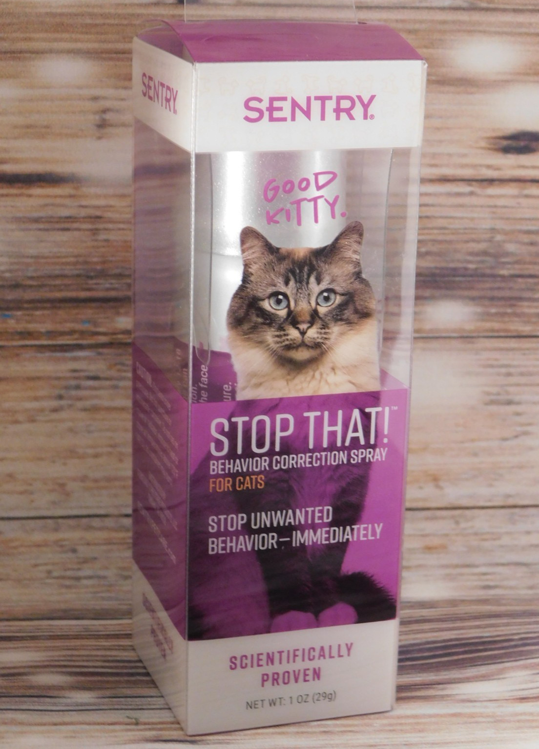 SENTRY ** STOP THAT! ** Behavior Correction Spray For Cats 1oz NEW/Boxed #DM18