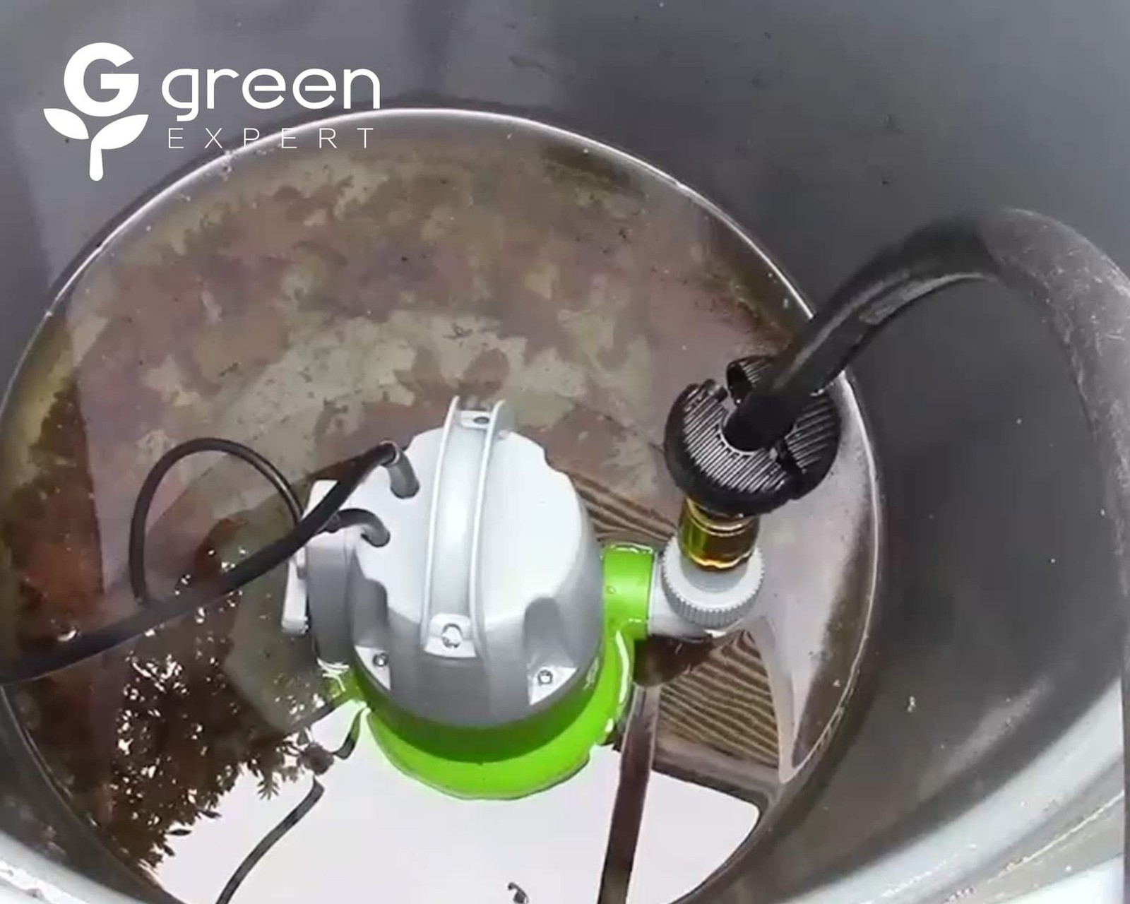 Green Expert 1/3HP Submersible Sump Pump with Water Sensor Switch, Low Water …