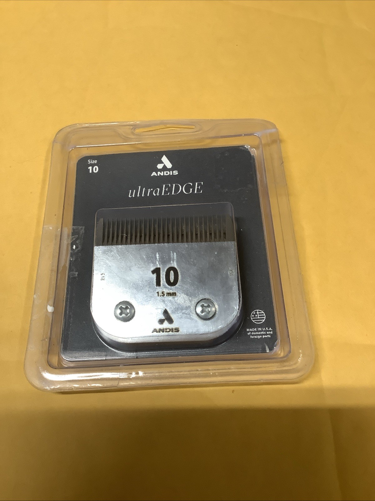 Andis UltraEdge Detachable Clipper Blade 10 1.5 mm Open Box M154