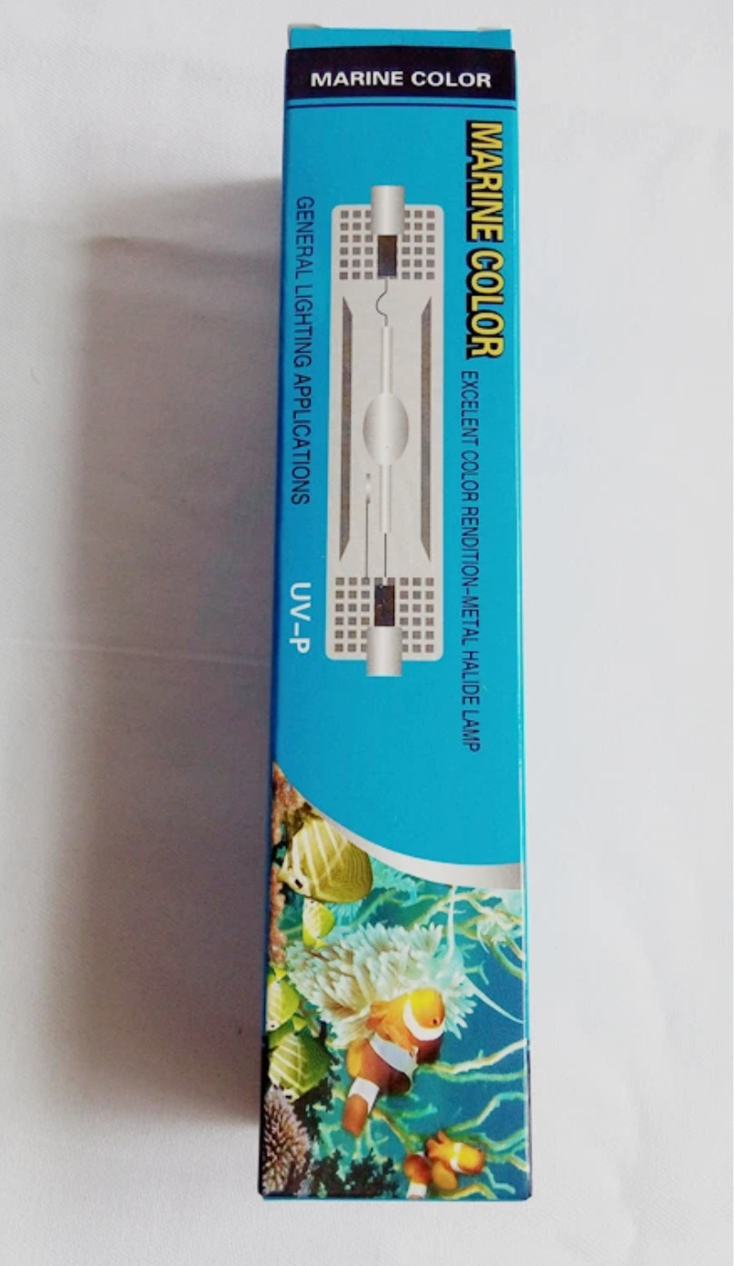 4 pcs bulbs 150w 6500k 10k 14k 20k HQI Double Ended Metal Halide Bulb marine NIB