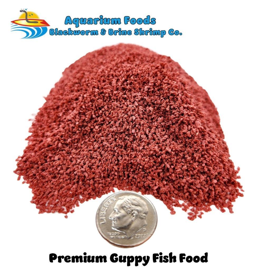 PREMIUM GUPPY FISH FOOD – COLOR ENHANCING – PROMOTES FIN GROWTH – FREE SHIPPING!