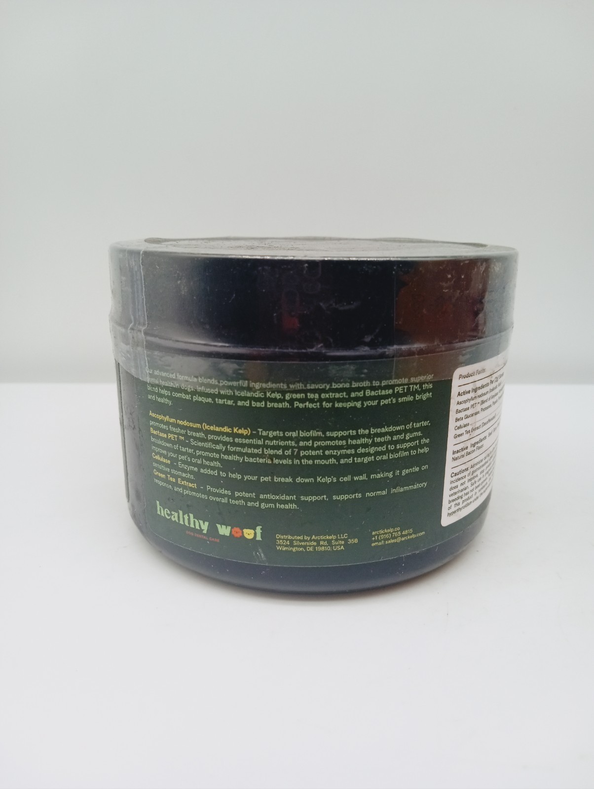 Healthy Woof Dog Dental Powder – Fresh Breath & Tartar Remover