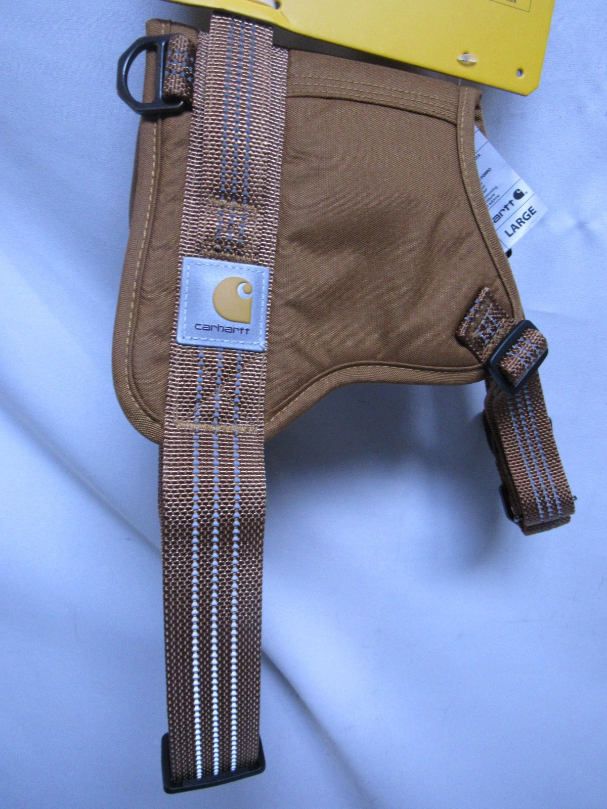 Carhartt Nylon Duck No Pull Dog Harness (L) Chest 26″-35″ Neck 18″-25″ Brown