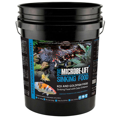 Microbe-Lift Legacy Sinking Fish Food Pellets – 18 lbs 8 oz